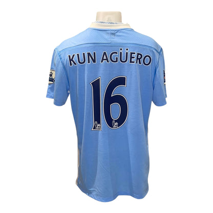 Manchester City 11/12 Local #16 Kun Aguero L