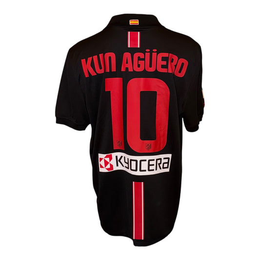 Atletico de Madrid 09/10 Visitante #10 Kun Aguero L