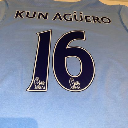 Manchester City 11/12 Local #16 Kun Aguero L