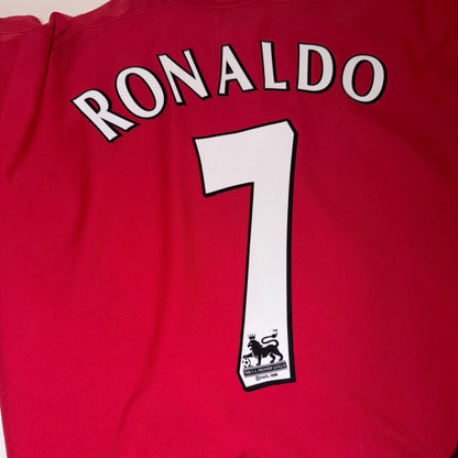 Manchester United 02/04 Local #7 Ronaldo XL