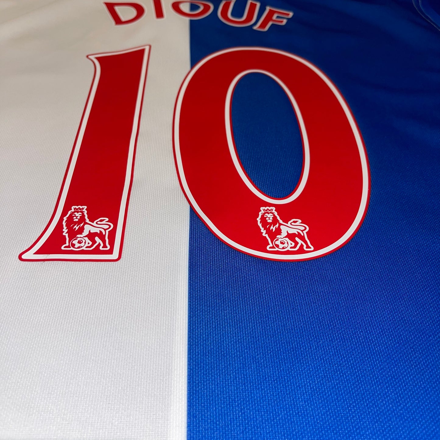 Blackburn Rovers 10/11 Local #10 Diouf L