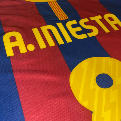 Barcelona 10/11 Local #8 Iniesta L