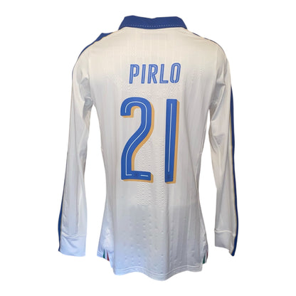 Italia 2016 Visitante Player Version #21 Pirlo L