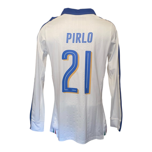Italia 2016 Visitante Player Version #21 Pirlo L
