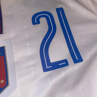 Italia 2016 Visitante Player Version #21 Pirlo L