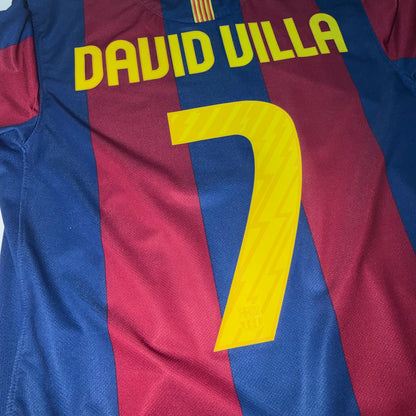 Barcelona 10/11 Local #7 David Villa M