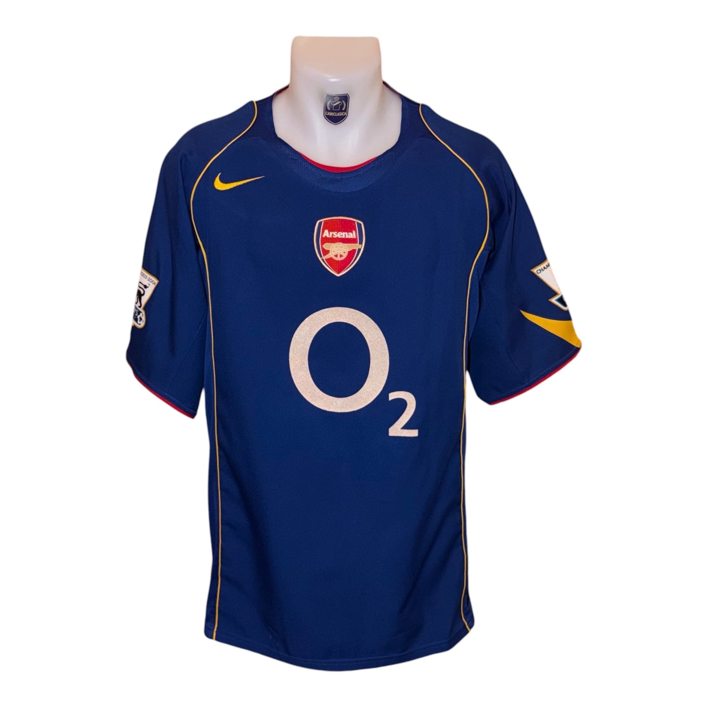 Arsenal 04/05 Visitante #10 Bergkamp L