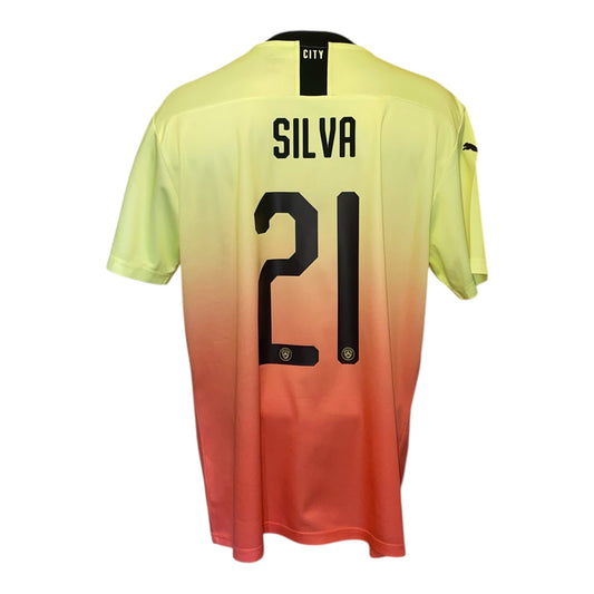Manchester City 19/20 Visitante #21 Silva XL