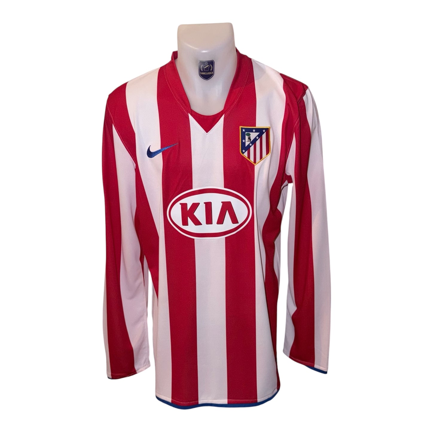 Atletico de Madrid 08/09 local #10 Kun Aguero L