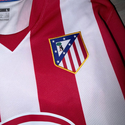 Atletico de Madrid 08/09 local #10 Kun Aguero L