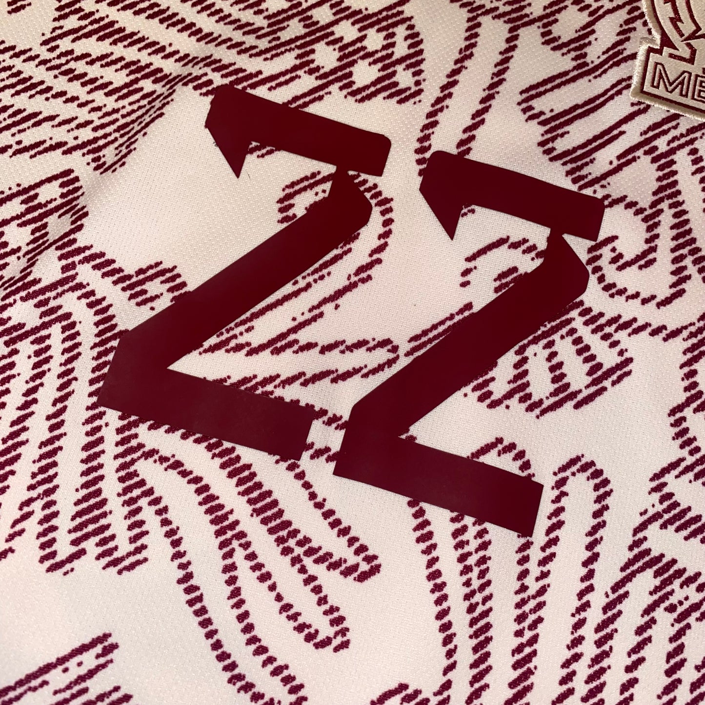 Méjico 2022 Visitante #22 H.Lozano S