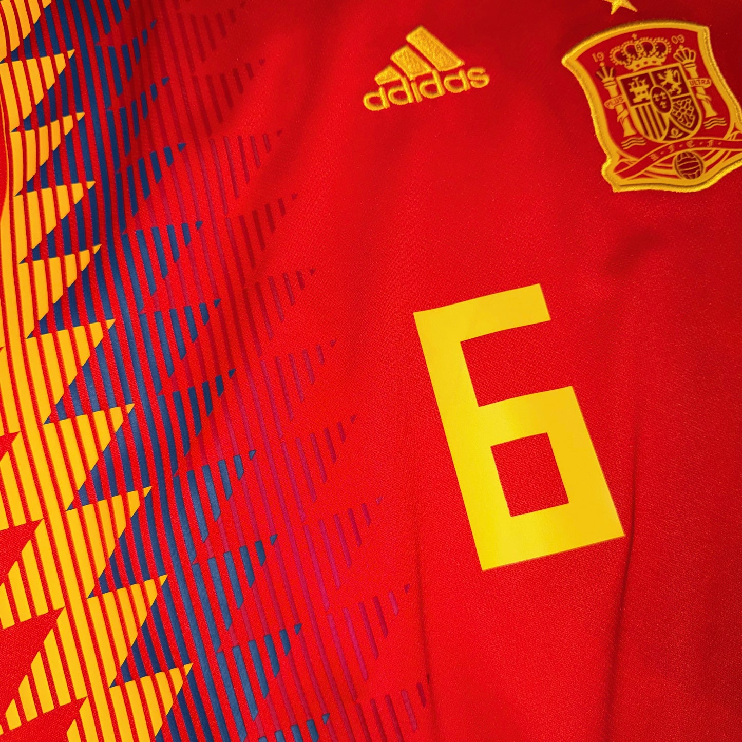 España 2018 Local #6 Iniesta S