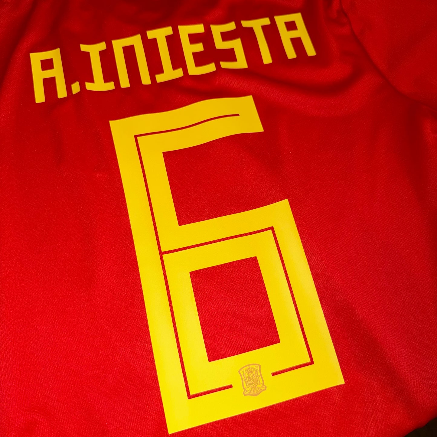 España 2018 Local #6 Iniesta S