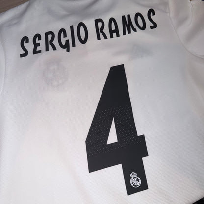 Real Madrid 18/19 Local #4 Sergio Ramos S