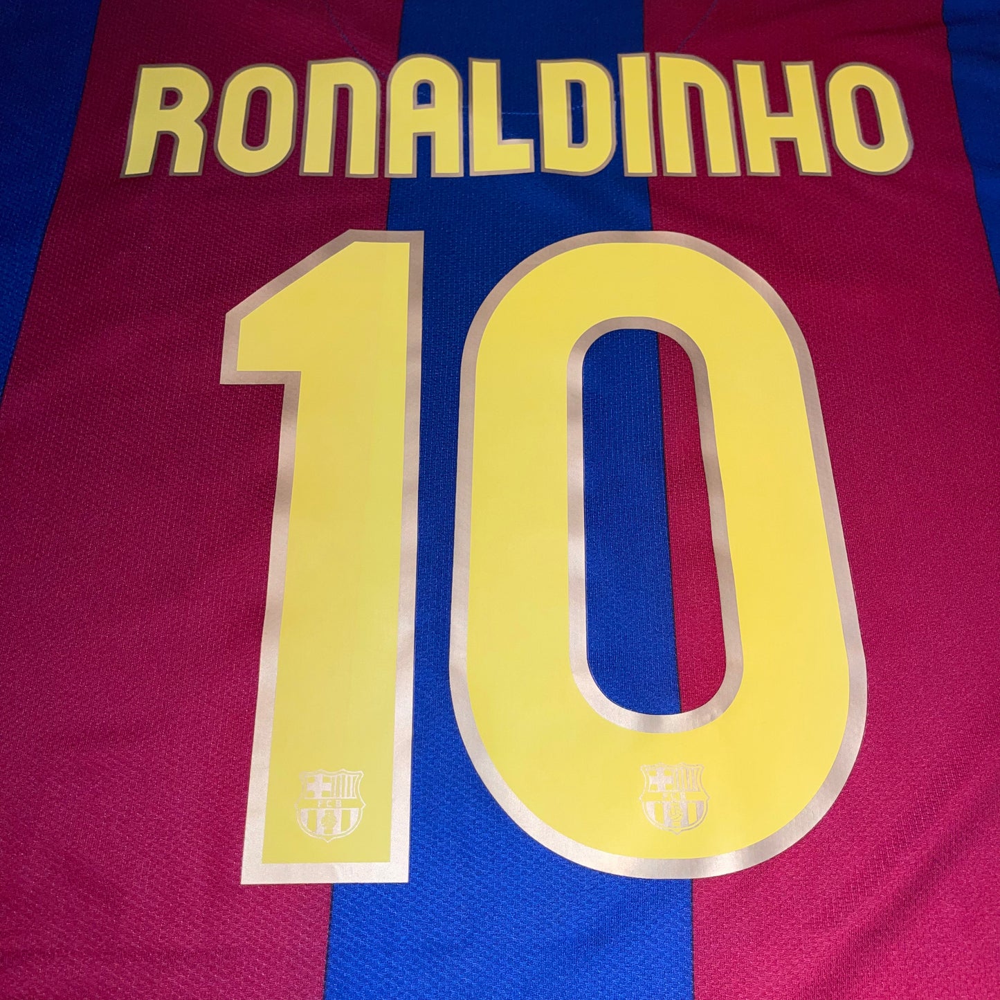 Barcelona 07/08 Local #10 Ronaldinho XL