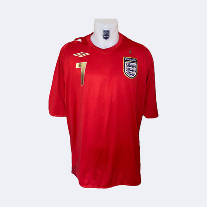 Inglaterra 2006 Visitante #7 Beckham 2XL