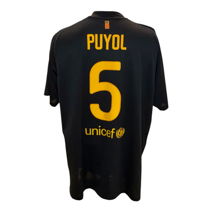 Barcelona 11/12 Visitante #5 Puyol XL