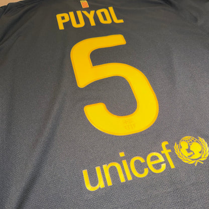 Barcelona 11/12 Visitante #5 Puyol XL