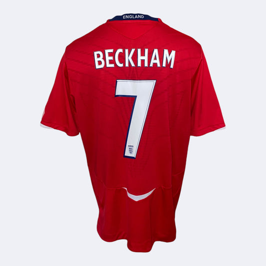 Inglaterra 2008 Visitante #7 Beckham L