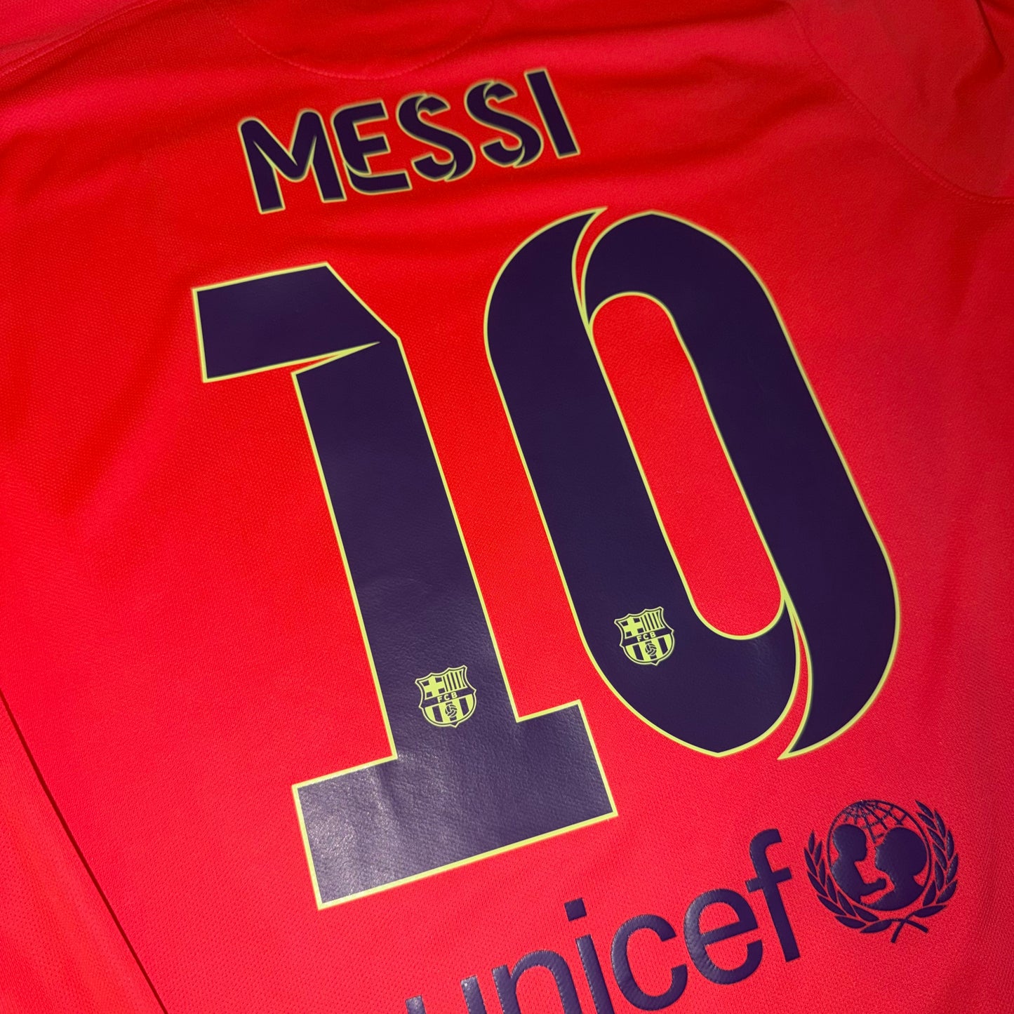 Barcelona 14/15 Visitante #10 Messi L