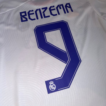 Real Madrid 21/22 Local #9 Benzema L