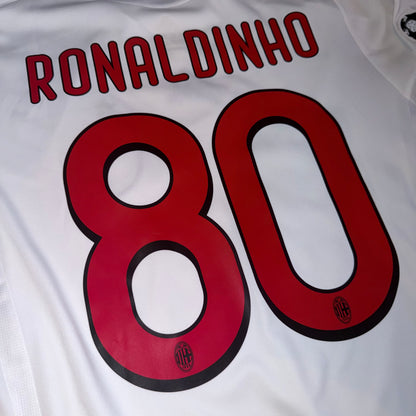 AC Milan 09/10 Visitante #80 Ronaldinho S