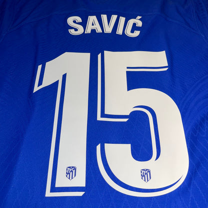 Atletico de Madrid 22/23 Player Version Alternativa #15 Savic L