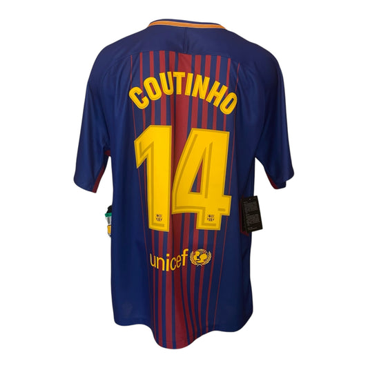 FC barcelona 17/18 Local #14 Coutinho XL