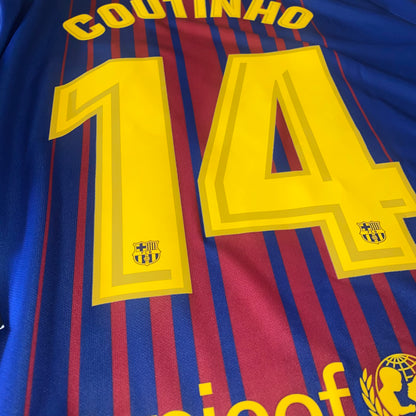 FC barcelona 17/18 Local #14 Coutinho XL