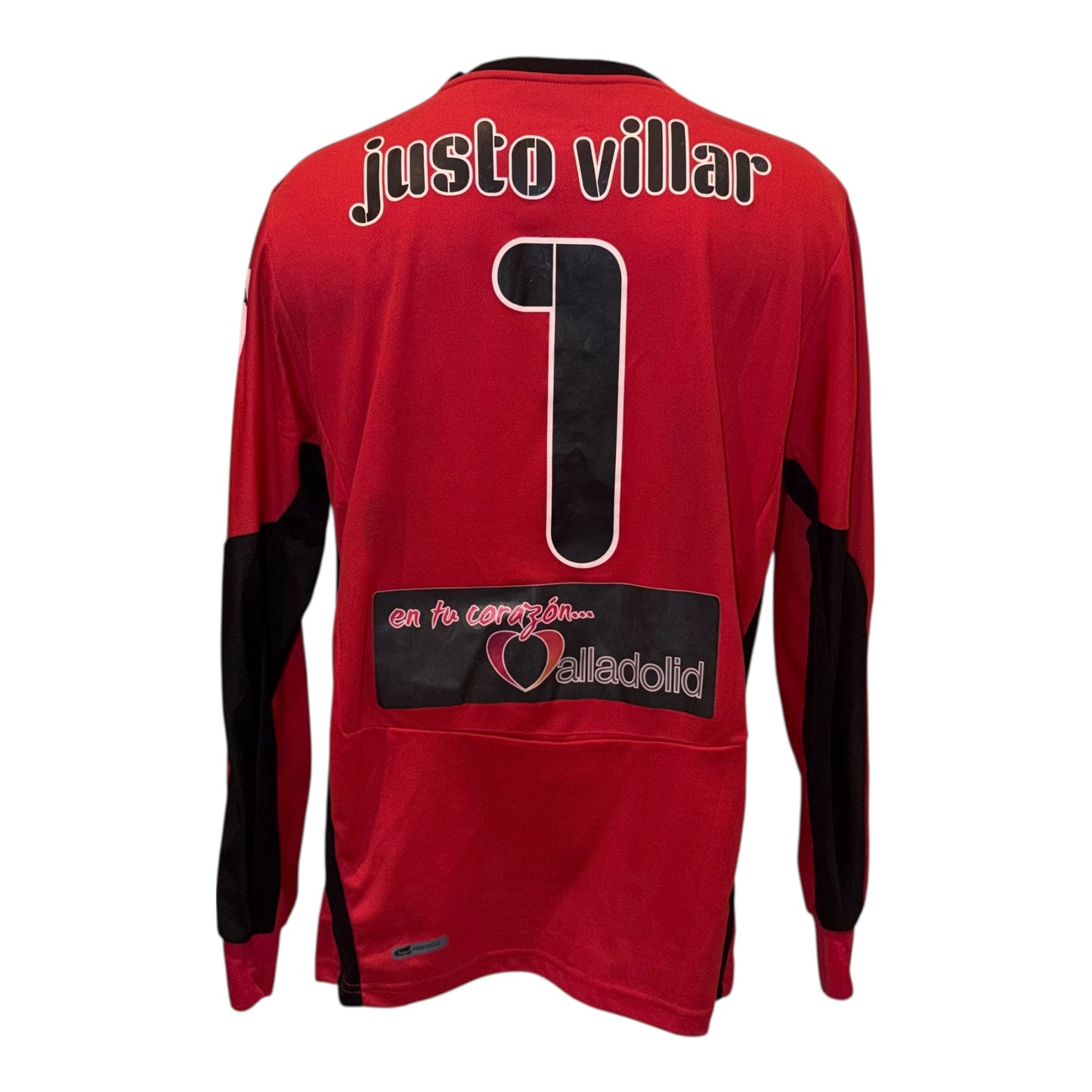 Valladolid 08/09 Portero #1 Justo Villar L