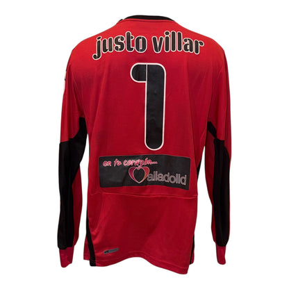 Valladolid 08/09 Portero #1 Justo Villar L