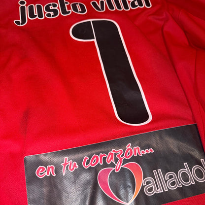Valladolid 08/09 Portero #1 Justo Villar L