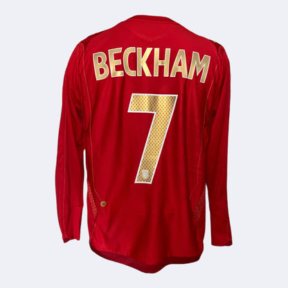 Inglaterra 2006 Visitante #7 Beckham M