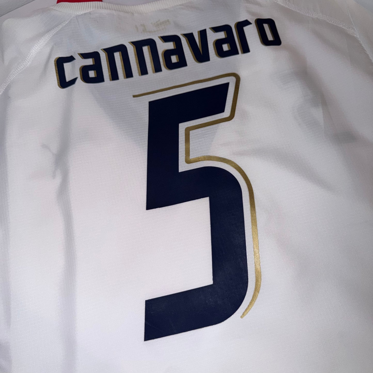 Italia 2006 Visitante #5 Cannavaro L