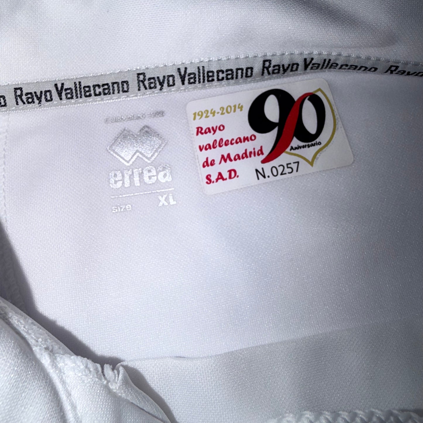 Rayo Vallecano 90 Aniversario XL