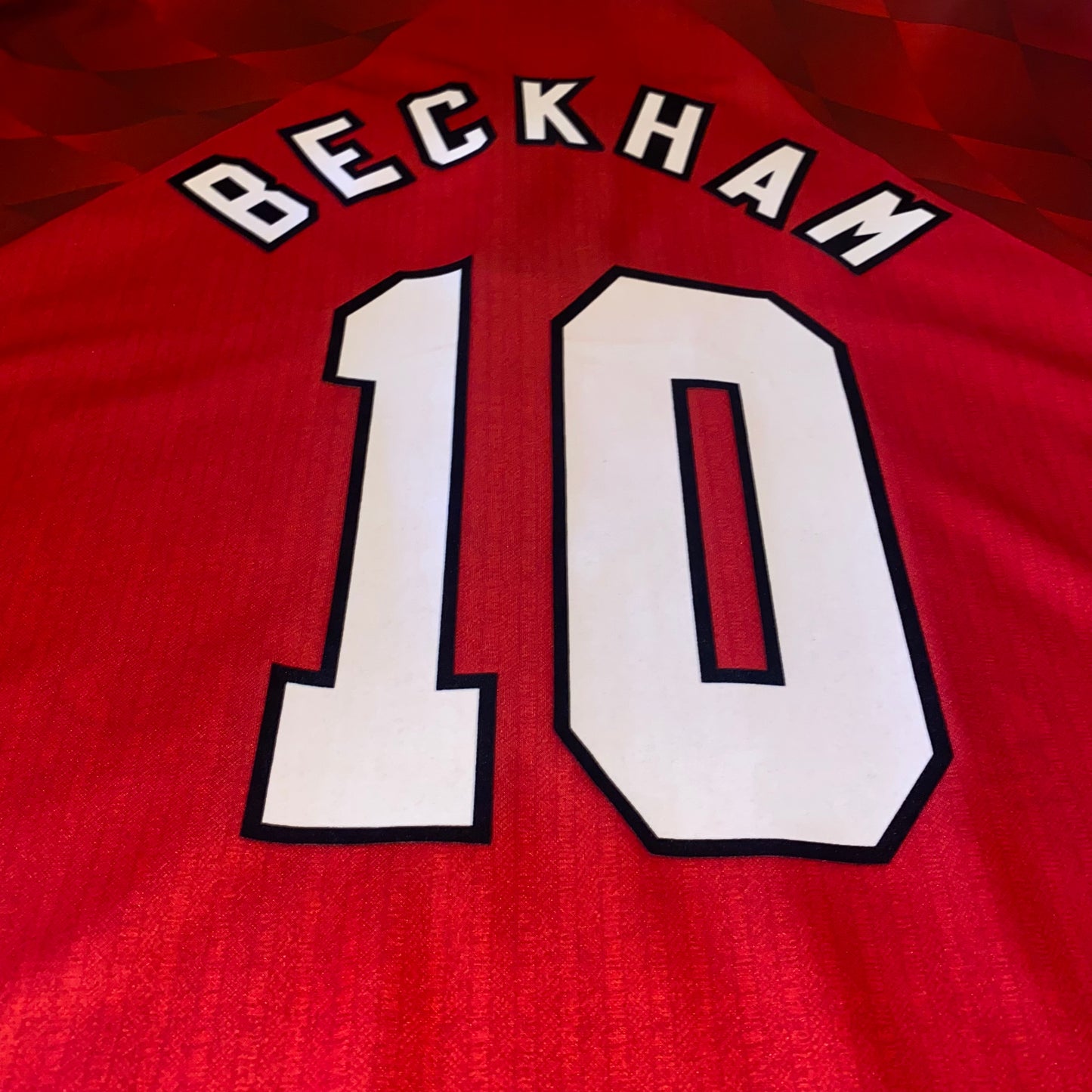 Manchester United 1996/98 Local #10 Beckham XL
