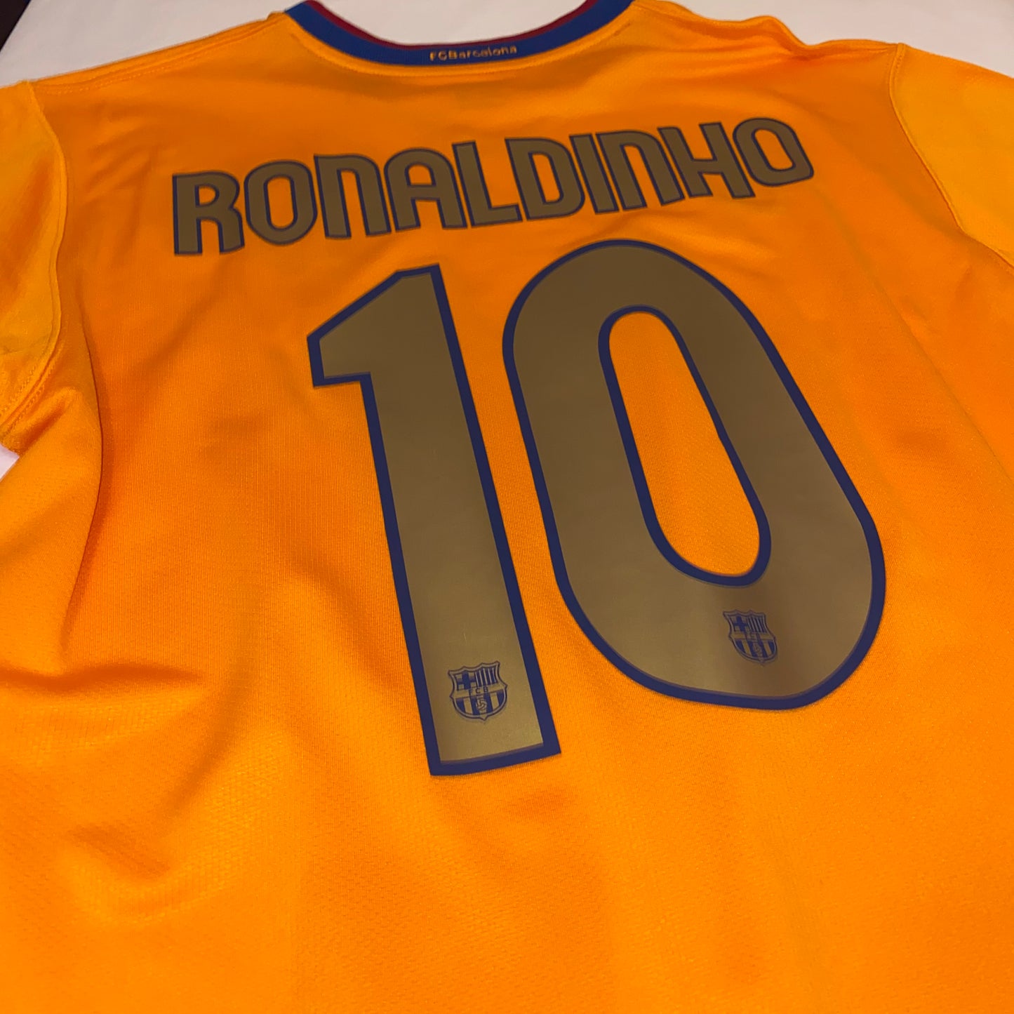 FC Barcelona 06/07 Visitante #10 Ronaldinho L