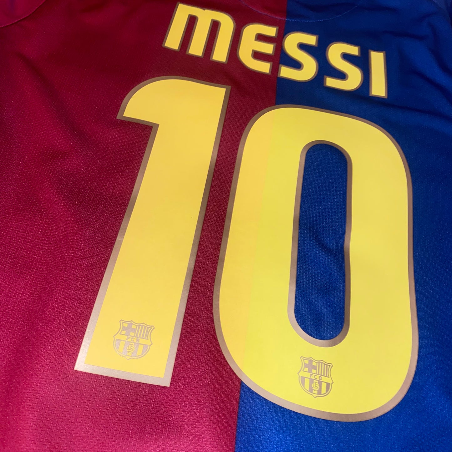 FC Barcelona 08/09 Local #10 Messi M