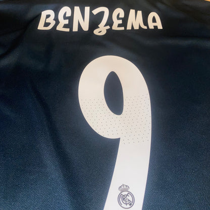 Real MAdrid 18/19 Visitante #9 Benzema L