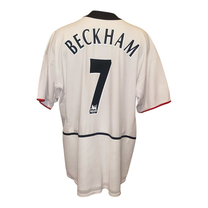 Manchester United 02/03 Visitante #7 beckham XL