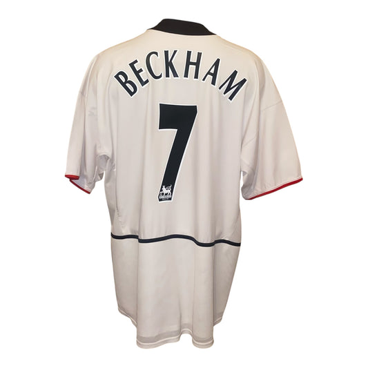 Manchester United 02/03 Visitante #7 beckham XL