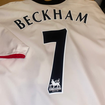 Manchester United 02/03 Visitante #7 beckham XL