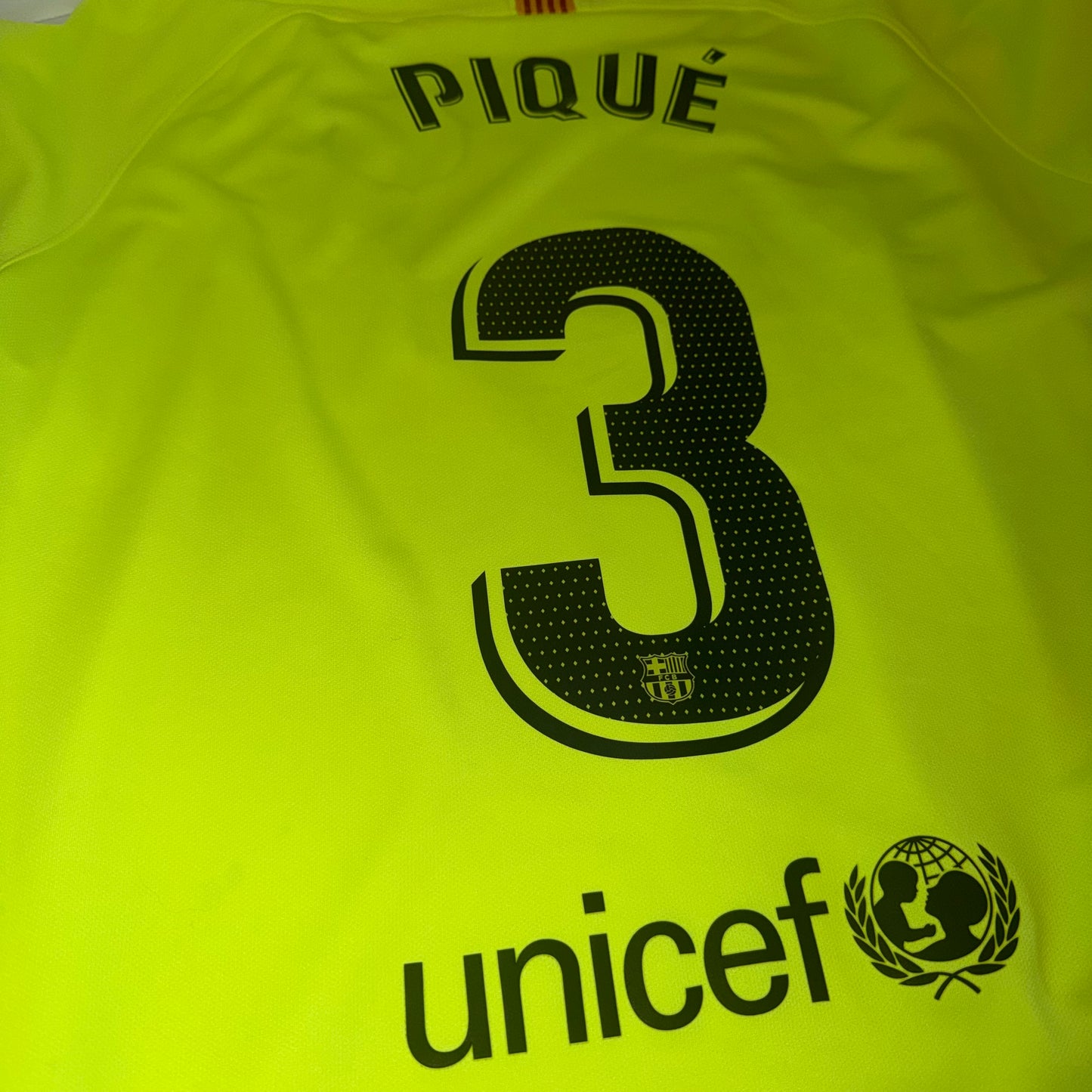 Barcelona 18/19 visitante #3 Pique XL