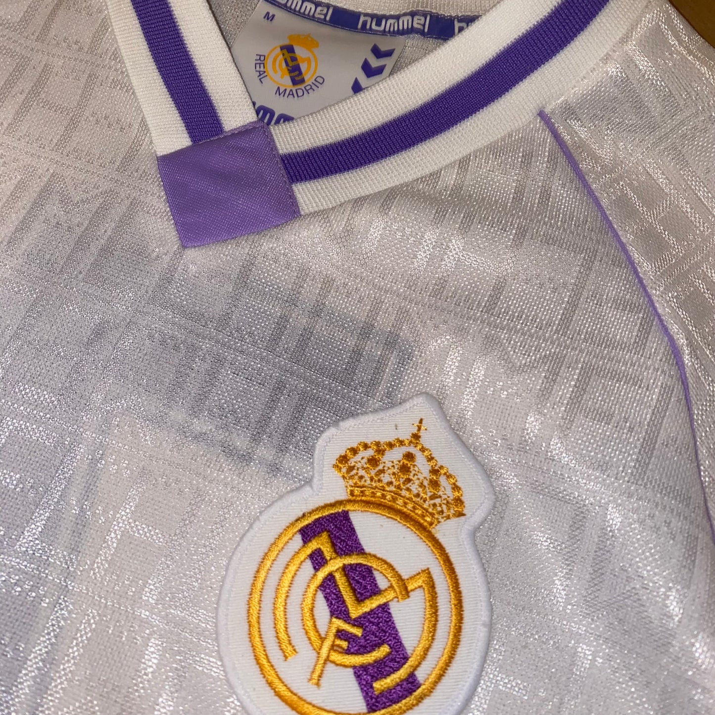 Real Madrid 90/91 Local #7 M