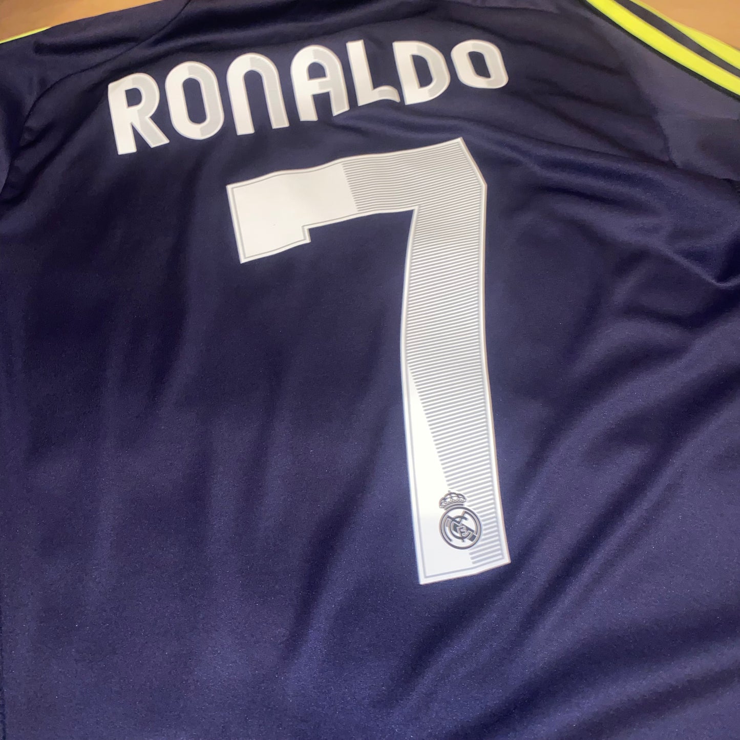 Real Madrid 12/13 Visitante #7 Ronaldo M
