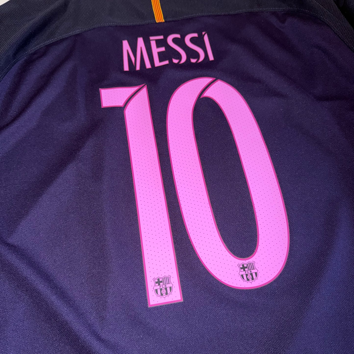 Barcelona 16/17 Visitante #10 Messi XL