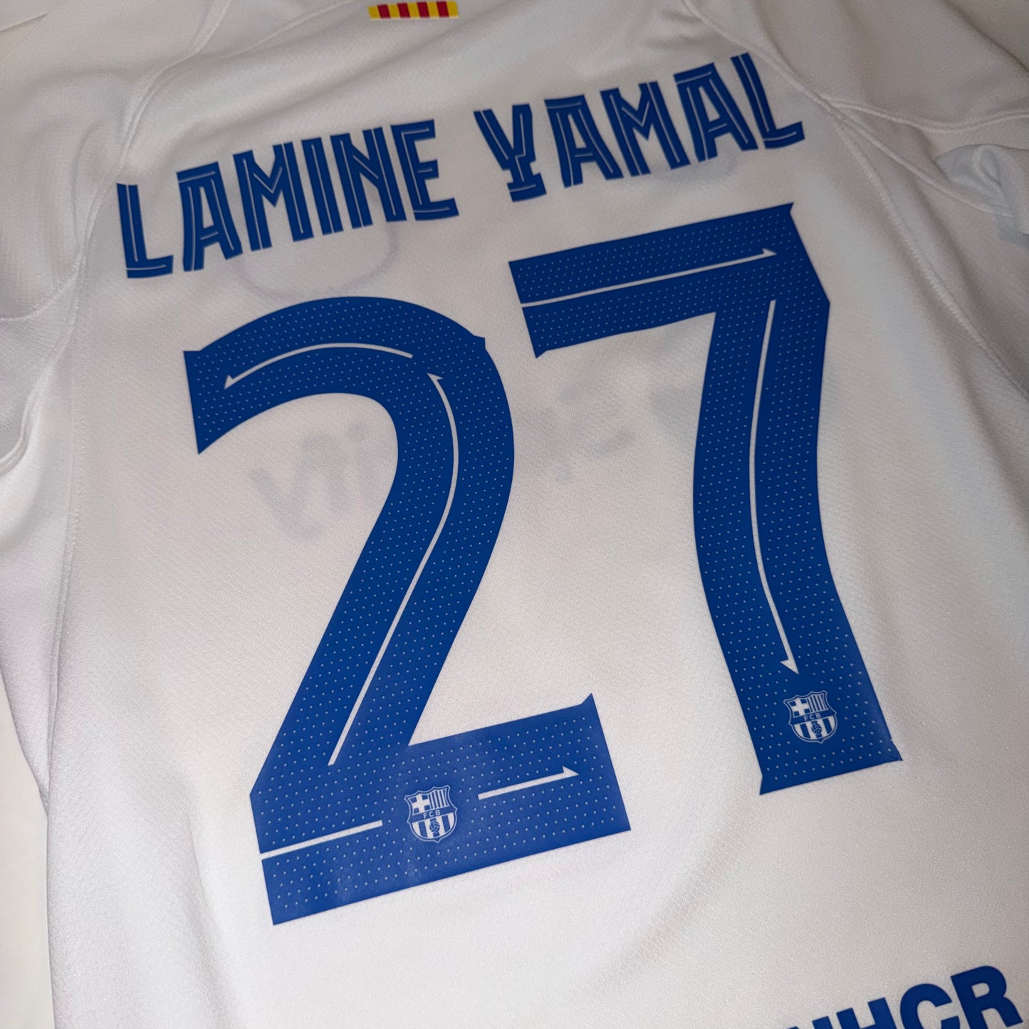 Barcelona 23/24 Visitante #27 Lamine Yamal S