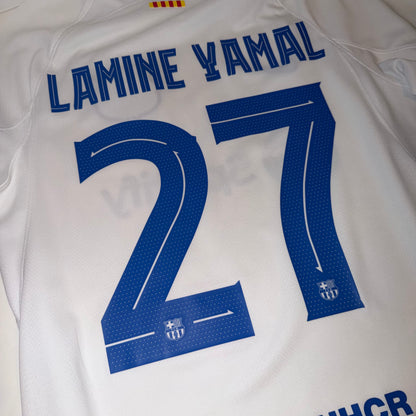 Barcelona 23/24 Visitante #27 Lamine Yamal S