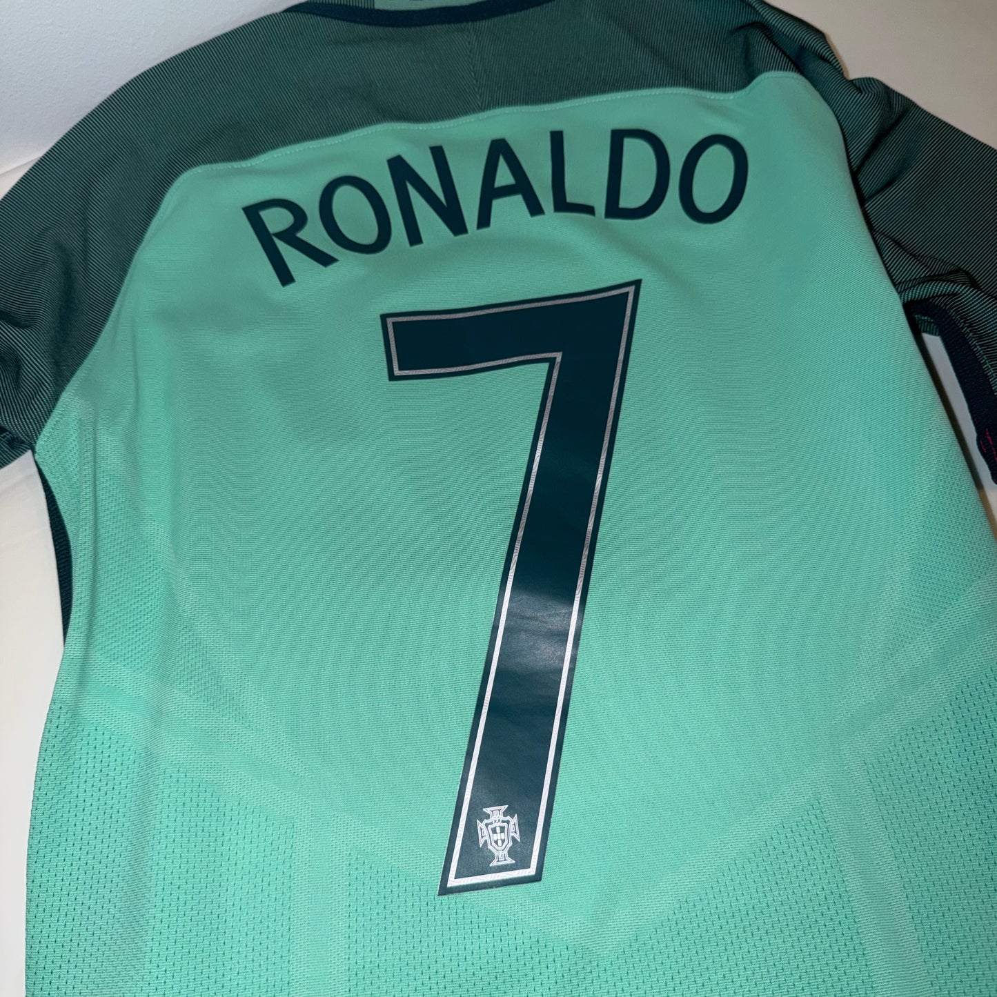 Portugal 2016 Player Version Visitante #7 Ronaldo M